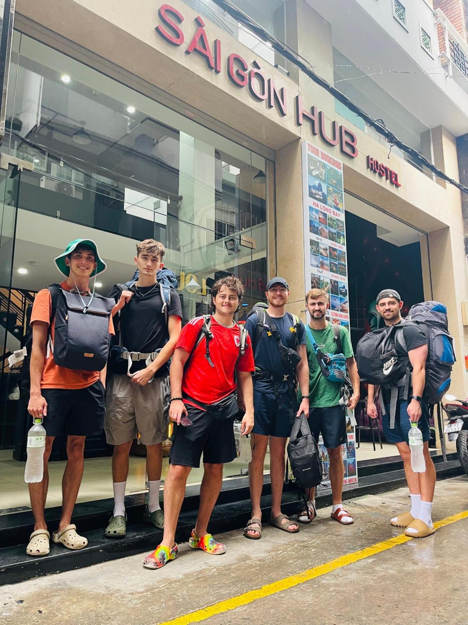 Saigon Hub Hostel Хошимин Экстерьер фото